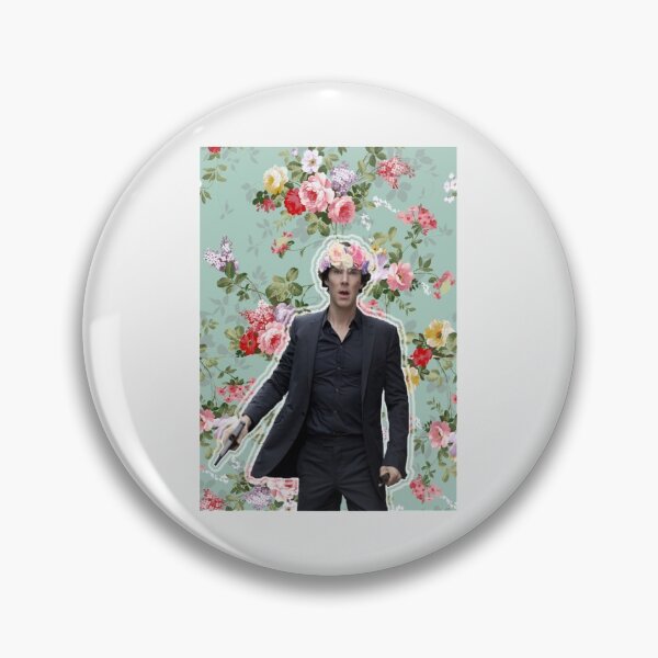 Item preview, Flowercrowned Sherlock | Perfect Gift designed and sold by Sherlockartds.