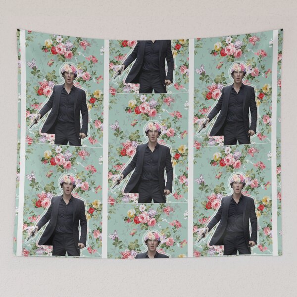 Item preview, Flowercrowned Sherlock | Perfect Gift designed and sold by Sherlockartds.
