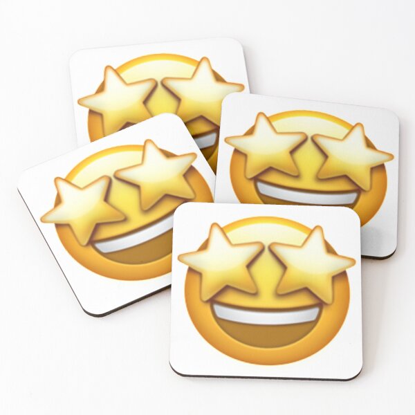 Item preview, Face With Starry Eyes Emoji designed and sold by Popular-Gifts.