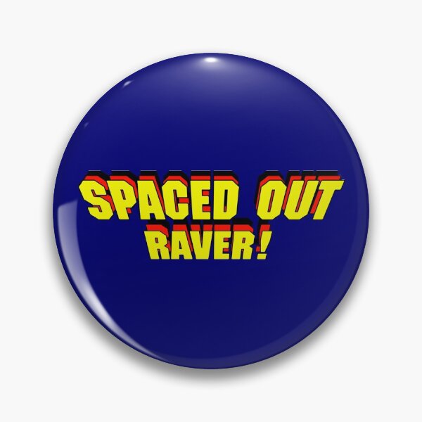 Artikelvorschau, Spaced Out Raver! - Klassische Arcade-Schriftart entworfen und verkauft von NearTheKnuckle.