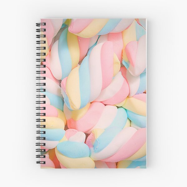 Artikelvorschau, Süße und bunte Spiral-Marshmallows entworfen und verkauft von NerdyByDesign.