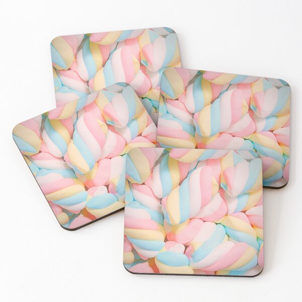 Item preview, Cute and Colorful Spiral Marshmallows designed and sold by NerdyByDesign.