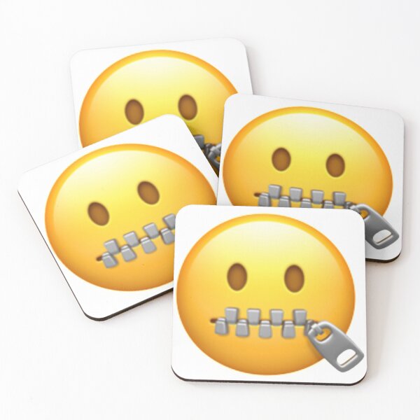 Item preview, Face With A Zipper Mouth Emoji designed and sold by Popular-Gifts.