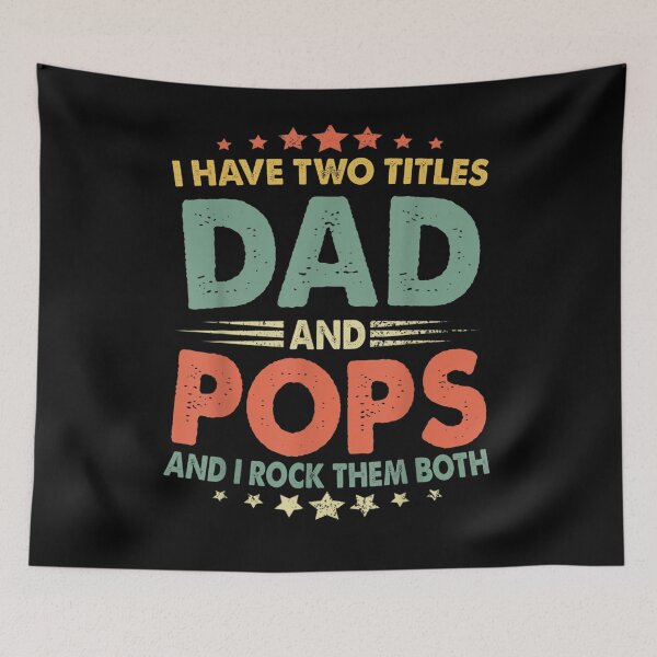 Artikelvorschau, Ich habe zwei Titel Papa und Pops lustiges Vatertagsgeschenk entworfen und verkauft von laurader.
