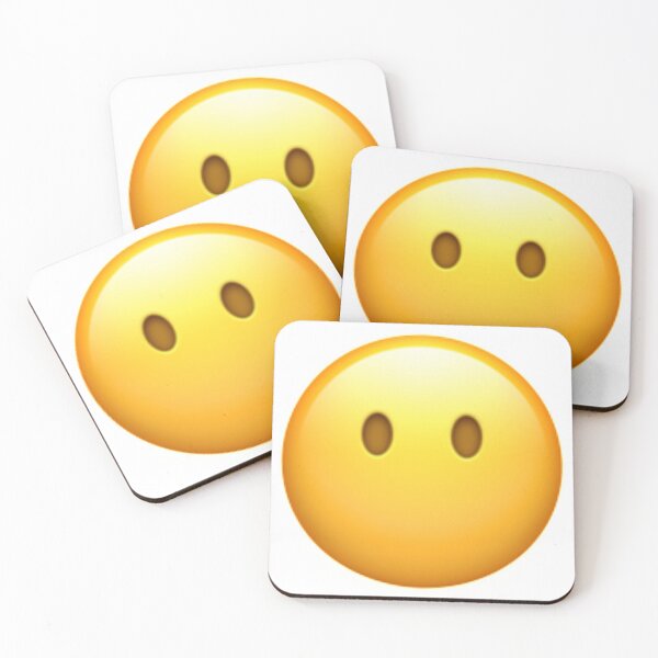 Item preview, Face Without Mouth Emoji designed and sold by Popular-Gifts.