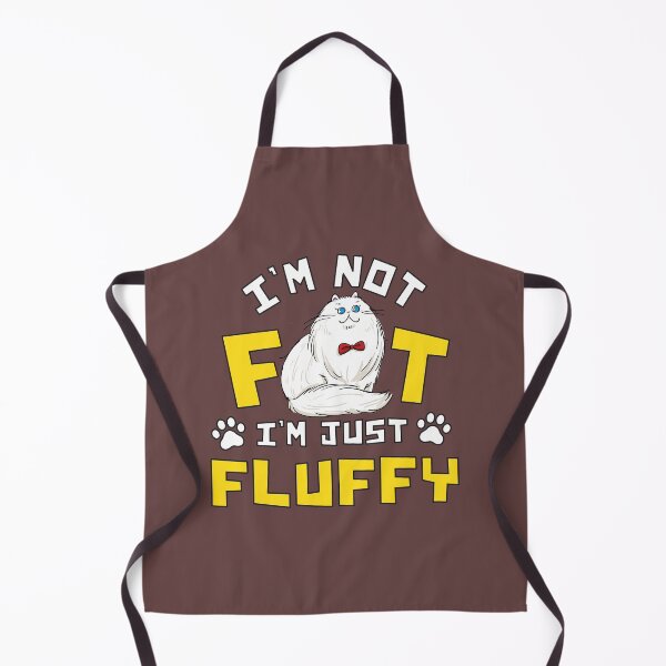 Item preview, I'm not fat! I'm Just fluffy! designed and sold by psychobears.