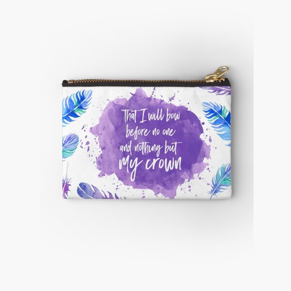 Item preview, That I will bow before no one and nothing but my crown. designed and sold by bookotter.