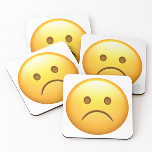 Item preview, Frowning Face Emoji designed and sold by Popular-Gifts.