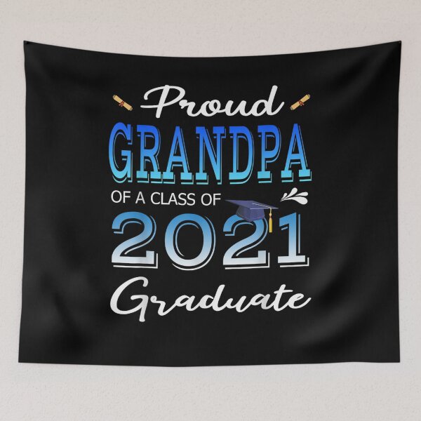 Item preview, Proud Grandpa Of A Class Of 2021 Graduate Senior Gift  designed and sold by jerrie9.