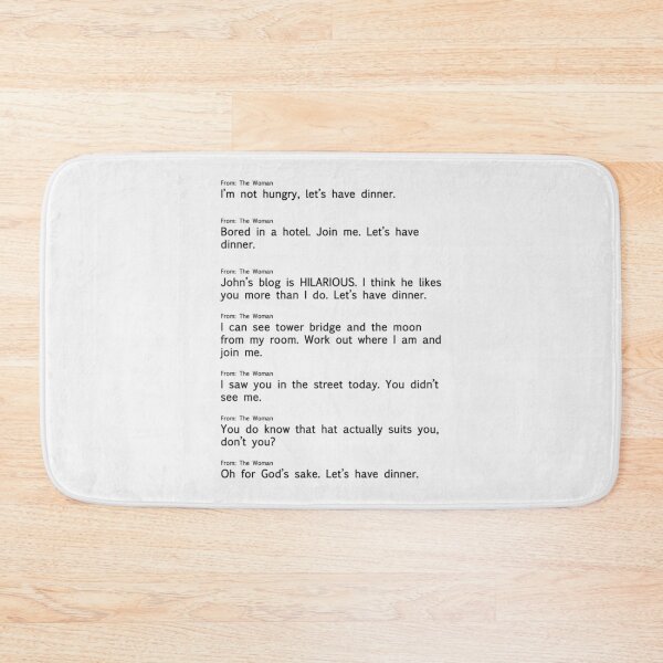 Item preview, Scandal Text 2 part 1 (Black) | Perfect Gift designed and sold by Sherlockartds.