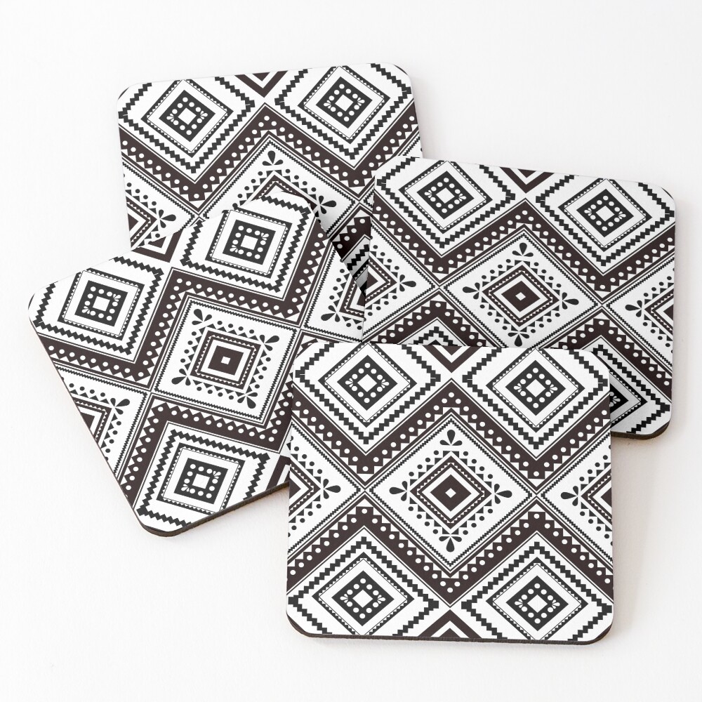Item preview, Coasters (Set of 4) designed and sold by Pakarach.