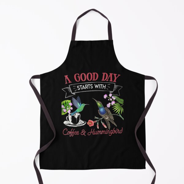 Item preview, A Good Day Starts With Coffee And Hummingbird designed and sold by jerrie9.