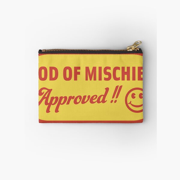 Item preview, God of Mischief Approved Sticker designed and sold by tahsokano.