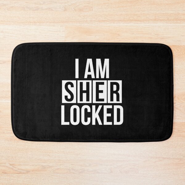 Item preview, Sherlocked - white text | Perfect Gift designed and sold by Sherlockartds.