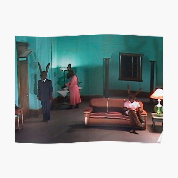 David Lynch Rabbits Poster