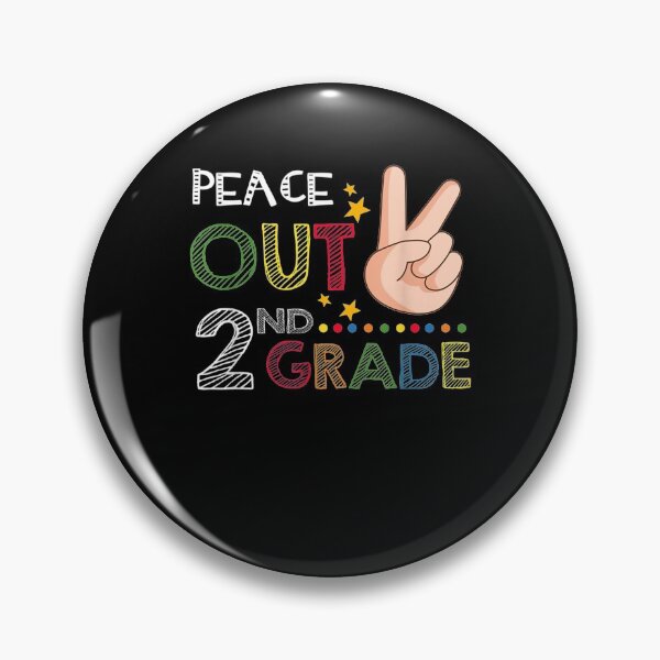 Item preview, Last Day School Gift Kid Peace Out 2nd Grade Graduation 2021  designed and sold by jerrie9.