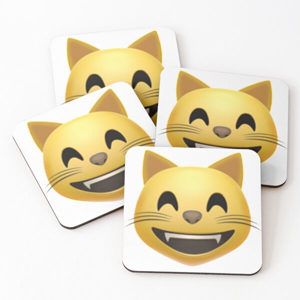 Item preview, Grinning Cat Face Emoji designed and sold by Popular-Gifts.