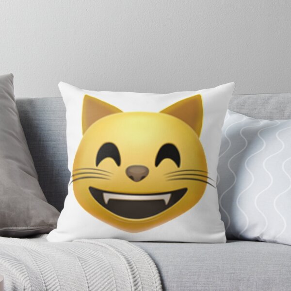 Item preview, Grinning Cat Face Emoji designed and sold by Popular-Gifts.