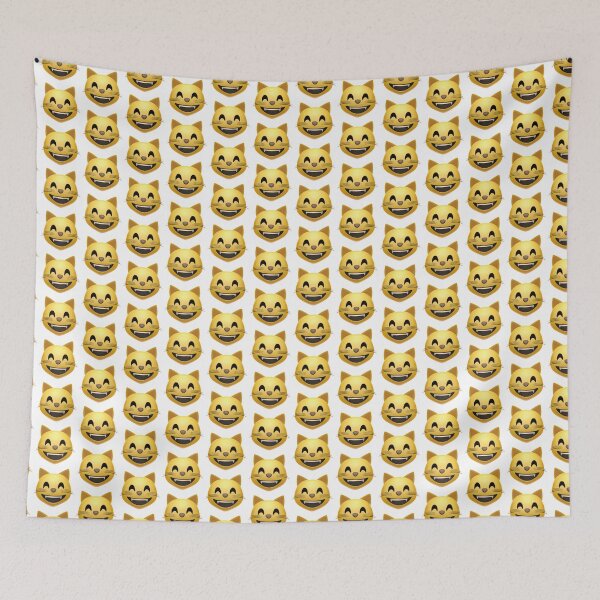 Item preview, Grinning Cat Face Emoji designed and sold by Popular-Gifts.