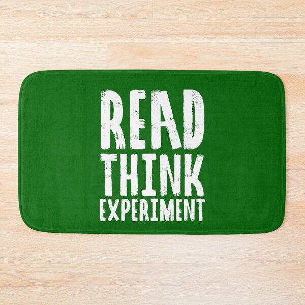 Item preview, Read, Think, Experiment. | Self Improvement | Life | Quotes | Emerald Green designed and sold by Wintre2.