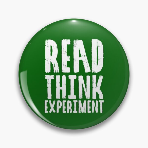 Item preview, Read, Think, Experiment. | Self Improvement | Life | Quotes | Emerald Green designed and sold by Wintre2.