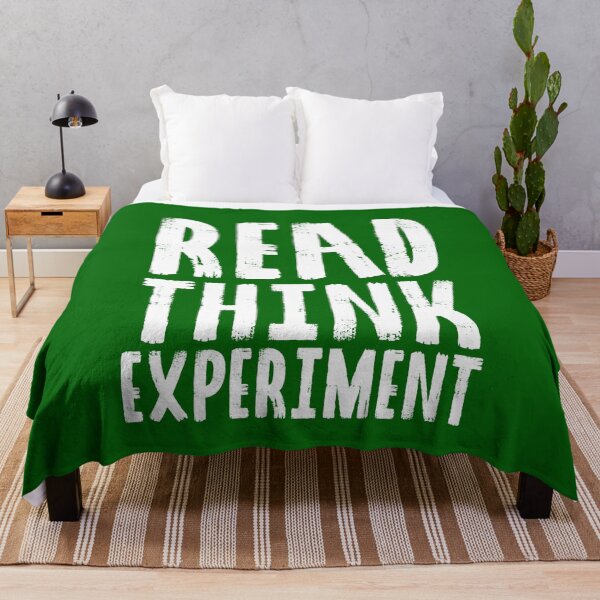 Item preview, Read, Think, Experiment. | Self Improvement | Life | Quotes | Emerald Green designed and sold by Wintre2.