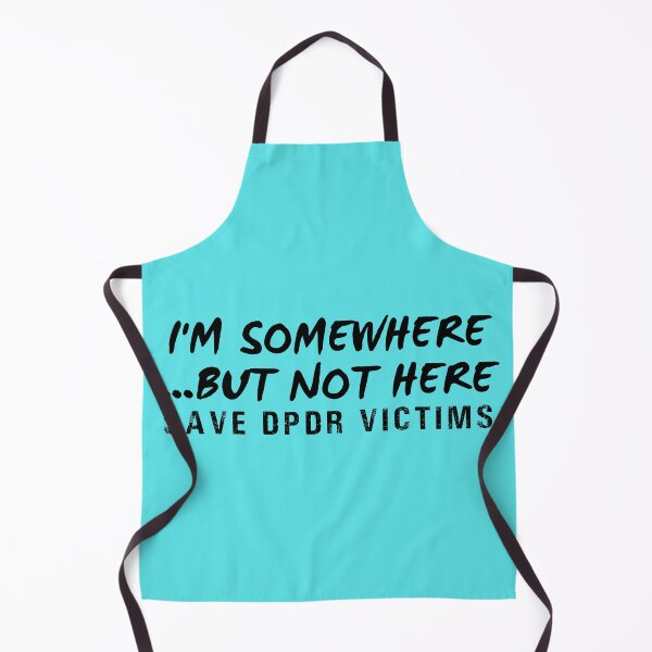 Item preview, Vintage I'm somewhere .. But Not Here Save DPDR Victims Typography  designed and sold by garniturex.