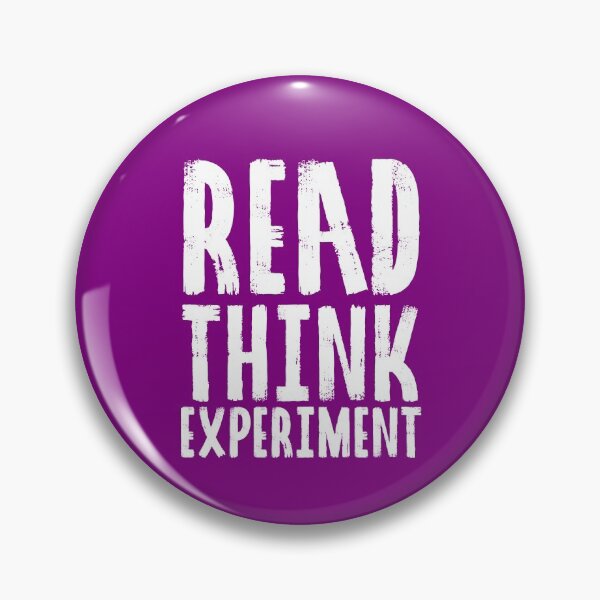 Item preview, Read, Think, Experiment. | Self Improvement | Life | Quotes | Purple designed and sold by Wintre2.