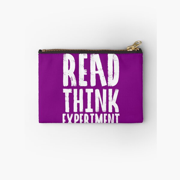 Item preview, Read, Think, Experiment. | Self Improvement | Life | Quotes | Purple designed and sold by Wintre2.