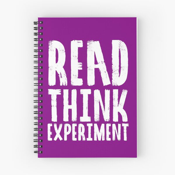 Item preview, Read, Think, Experiment. | Self Improvement | Life | Quotes | Purple designed and sold by Wintre2.