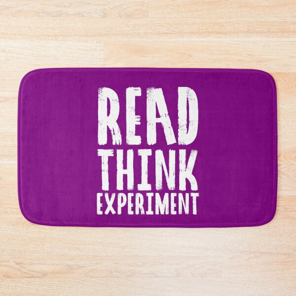 Item preview, Read, Think, Experiment. | Self Improvement | Life | Quotes | Purple designed and sold by Wintre2.