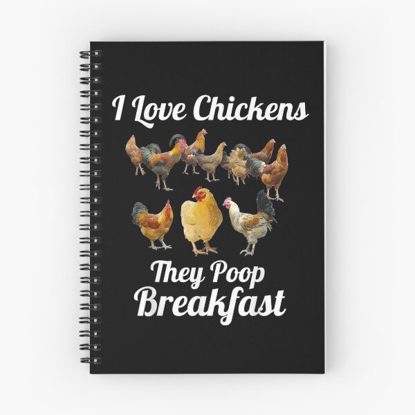 Item preview, I Love Chickens They Poop Breakfast Funny Chicken Farmer  designed and sold by laurader.