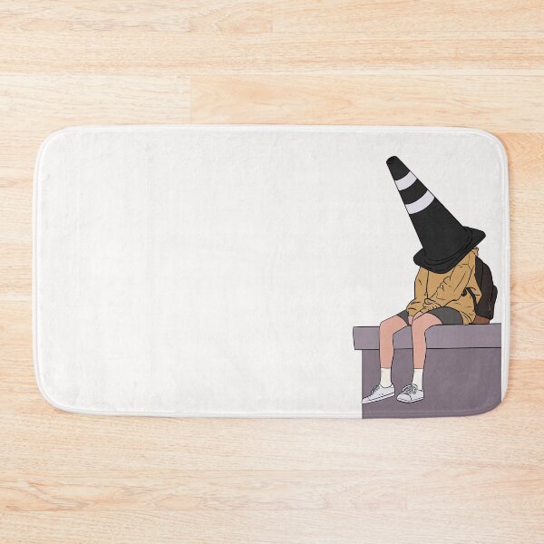 Item preview, Kid with traffic cone on his head designed and sold by MadaFaCose.