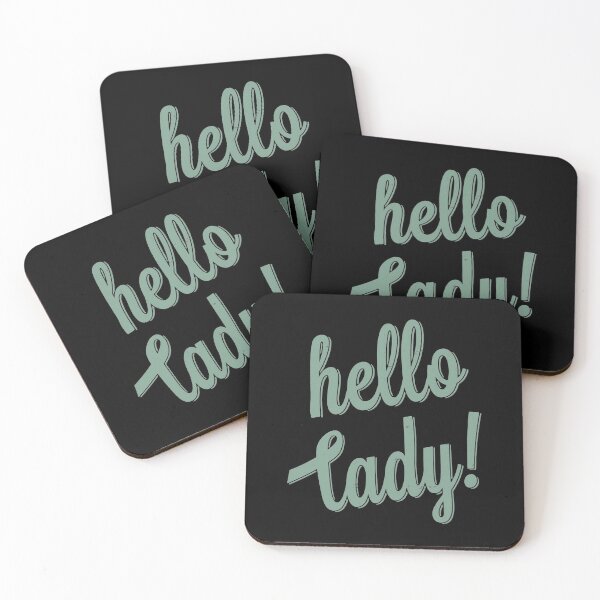 Item preview, Hello Lady designed and sold by PuggyUpside.