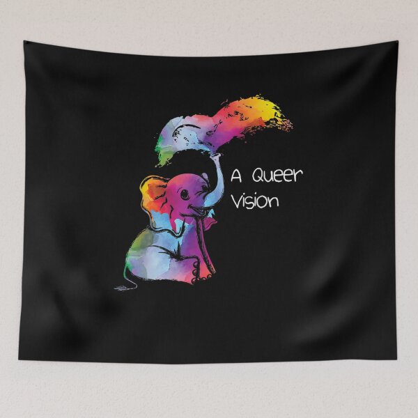 Item preview, A Queer Vision Rainbow Gender Neutral Pride Androgyny  designed and sold by laurader.