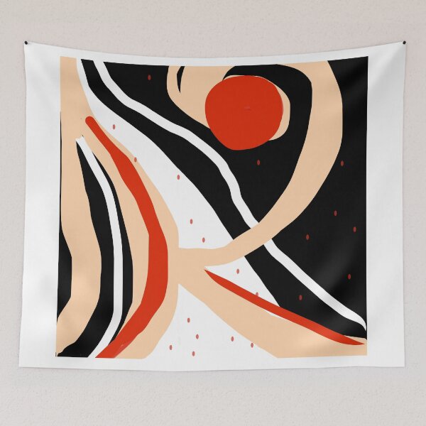 Item preview, Abstract Red Dots designed and sold by Artpiphany.