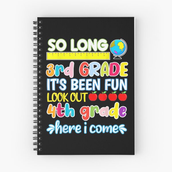 Item preview, So Long 3rd Grade Here I Come Graduation 4th Grade Kids  designed and sold by laurader.
