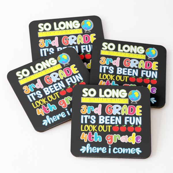 Item preview, So Long 3rd Grade Here I Come Graduation 4th Grade Kids  designed and sold by laurader.