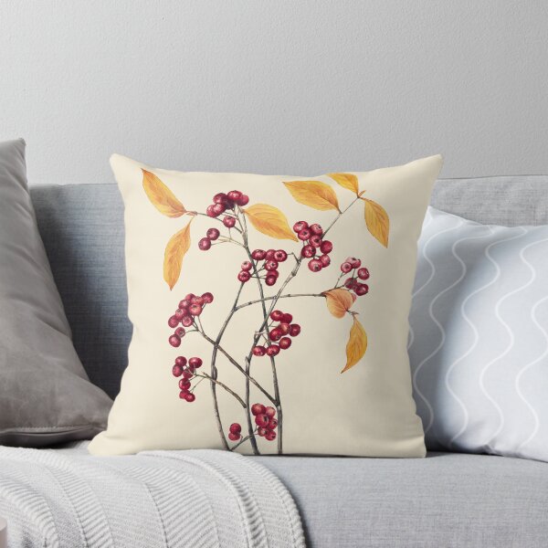 Item preview, Vintage Red Chokeberry Blooming  designed and sold by JoyforU.