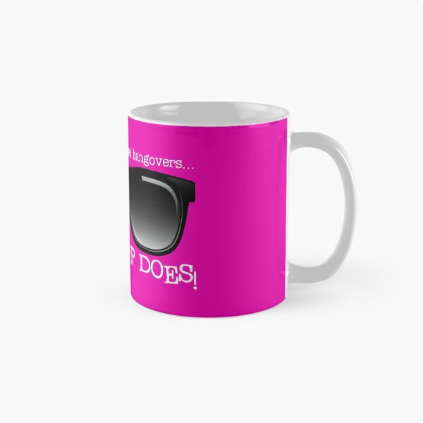 Item preview, Alcohol Doesn’t Cause Hangovers…! (on Pink) designed and sold by PawsitiveMum.