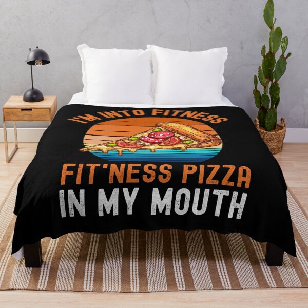 Item preview, I am into Fitness Fitness Pizza in my mouth designed and sold by Str8like dattshirts.