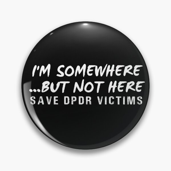 Item preview, Vintage I am somewhere Not here SAVE THE VICTIMS Typography  designed and sold by garniturex.
