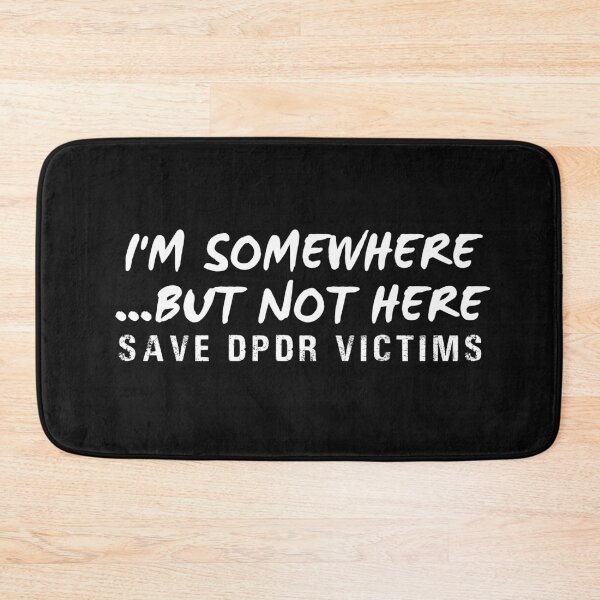 Item preview, Vintage I am somewhere Not here SAVE THE VICTIMS Typography  designed and sold by garniturex.