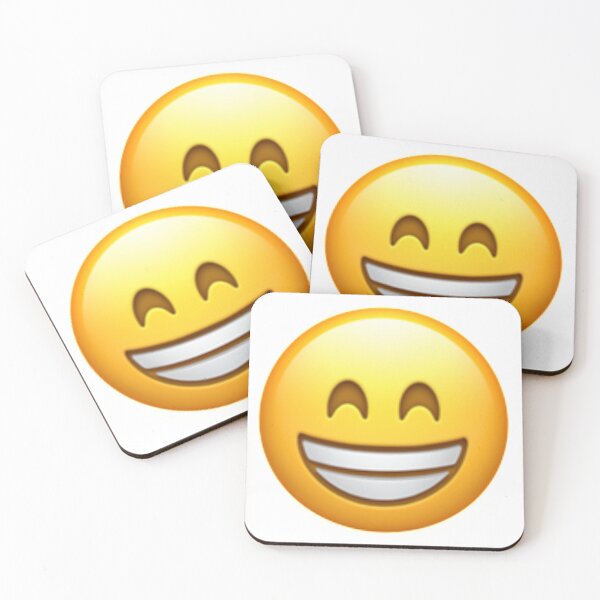 Item preview, Grinning Face With Smiling Eyes Emoji designed and sold by Popular-Gifts.