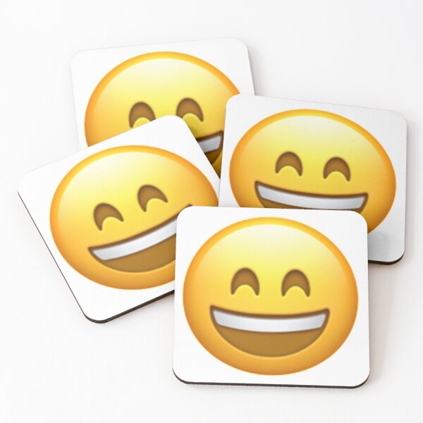 Item preview, Grinning Face With Squinting Eyes Emoji designed and sold by Popular-Gifts.