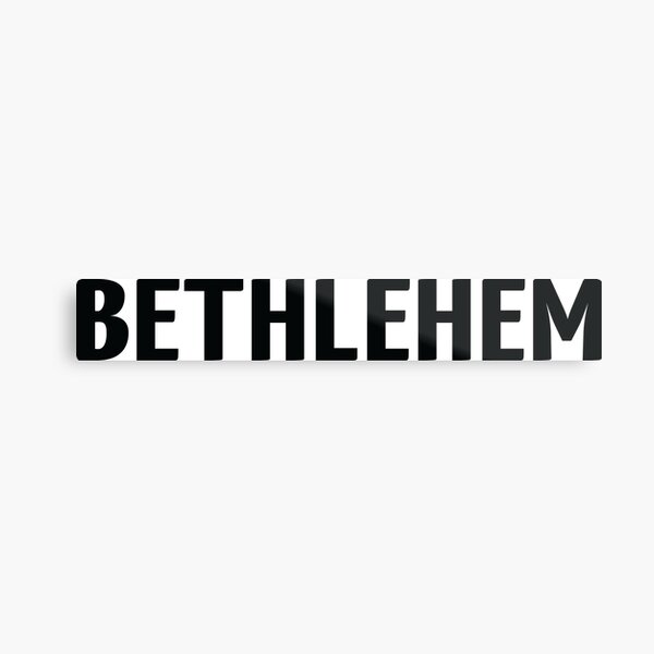 Bethlehem Metal Print