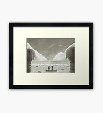 If i Was a Seagull B&W ed. Framed Print