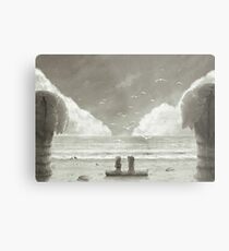 If i Was a Seagull B&W ed. Metal Print