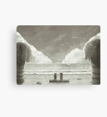 If i Was a Seagull B&W ed. Canvas Print