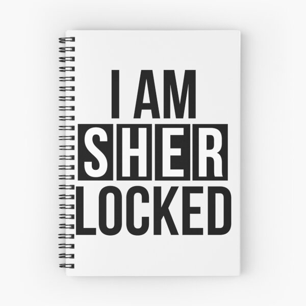 Item preview, Sherlocked - black text | Perfect Gift designed and sold by Sherlockartds.
